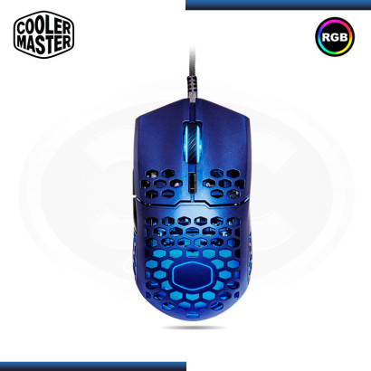MOUSE COOLER MASTER MM711 METALLIC BLUE RGB GAMING (PN:MM-711-MB0L1)