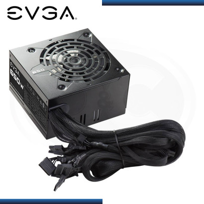 FUENTE EVGA 650W REAL ATX 12V (PN:100-N1-0650-L2)