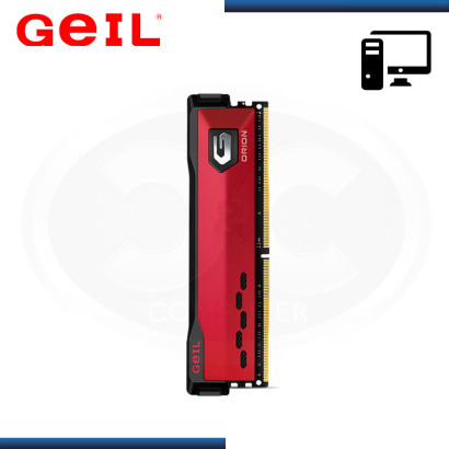 MEMORIA 8GB DDR4 GEIL ORION BUS 3000MHZ RED (PN:GAOR48GB3000C16ASC)
