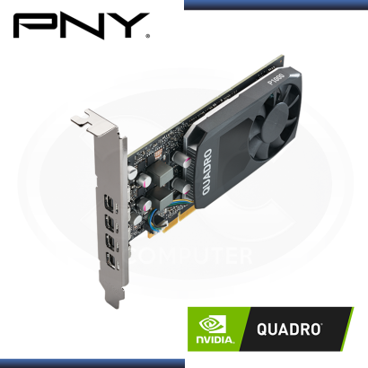 PNY NVIDIA QUADRO P1000 V2 4GB GDDR5 128BITS (PN:VCQP1000V2-PB)