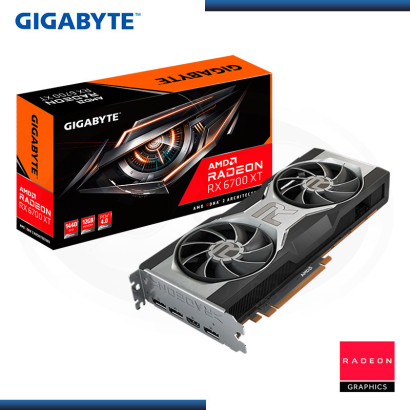 GIGABYTE RADEON RX 6700 XT 12GB GDDR6 192BITS (PN:GV-R67XT-12GD-B)