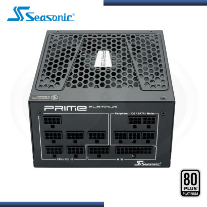 FUENTE SEASONIC FOCUS PX 1000W 80 PLUS PLATINUM MODULAR (PN:SSR-1000PD)