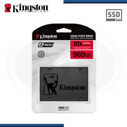 SSD 960GB KINGSTON SSDNOW A400 SATA3 2.5" (PN:SA400S37/960G)