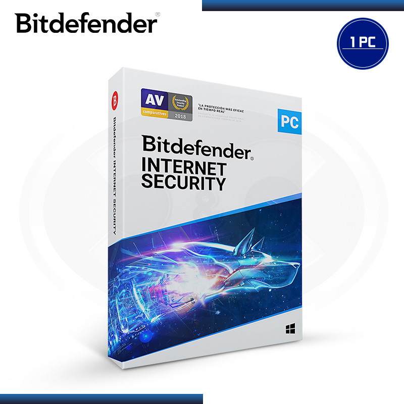 BITDEFENDER INTERNET SECURITY 2019 1PC + 1PC 15 MESES + 1 ANDROID