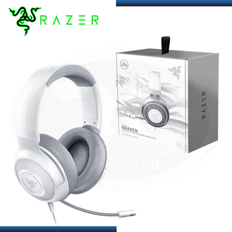 Audifono Razer Kraken X Mercury Con Microfono 7 1 Pn Rz04 0300 R3u1