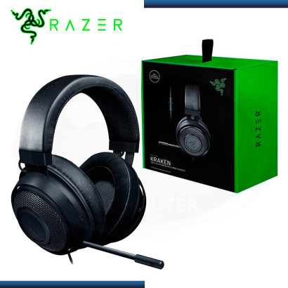 AUDIFONO RAZER KRAKEN BLACK CON MICROFONO (PN:RZ04-02830100-R3U1)
