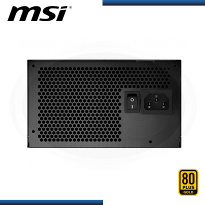 FUENTE MSI MPG A650GF 650W 80 PLUS GOLD MODULAR (PN:306-7ZP0A12-CE0)