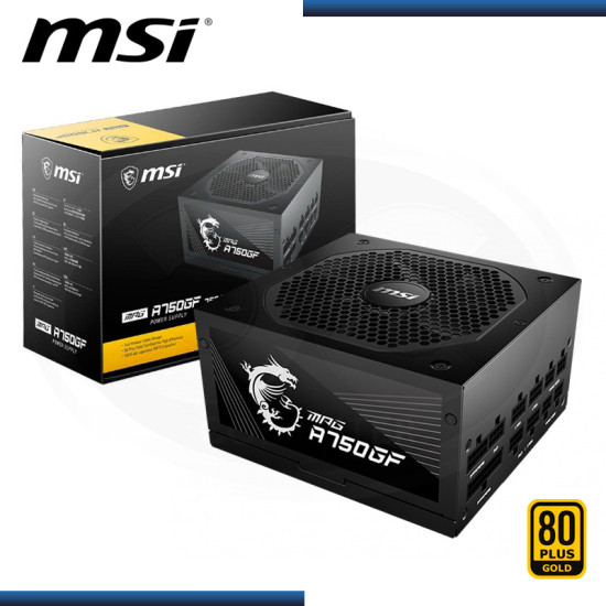 MSI MPG A750GF WHITE PC電源ユニット 750W 80PLUS Gold PS1175 :s