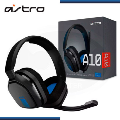 AUDIFONO ASTRO A10 GAMING CON MICROFONO BLACK BLUE