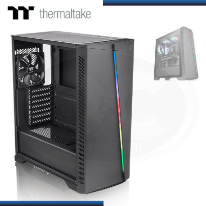 CASE THERMALTAKE H350 RGB BLACK VIDRIO TEMPLADO USB 3.0/USB 2.0 (PN:CA-1R9-00M1WN-00)
