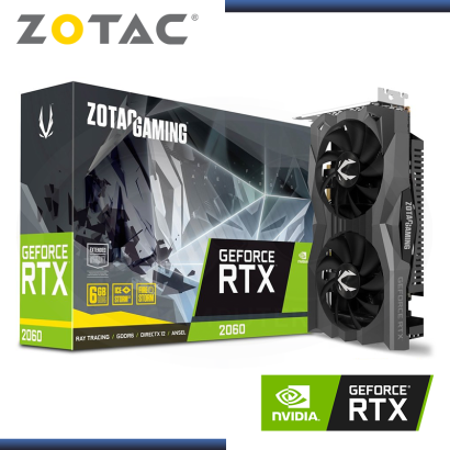 ZOTAC GAMING GEFORCE RTX 2060 6GB GDDR6 192BITS (PN:9288-6N527-320Z8)