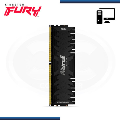 MEMORIA 8GB DDR4 KINGSTON FURY RENEGADE BUS 3600MHz BLACK (PN:KF436C16RB/8)