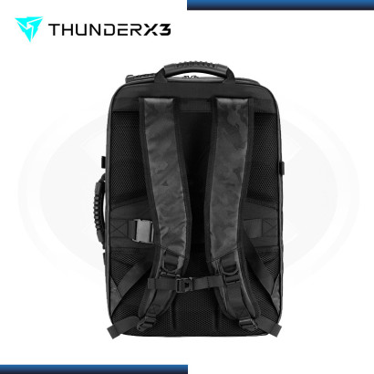 MOCHILA THUNDERX3 B17 GAMING IMPERMEABLE BLACK PARA LAPTOP 17.3"