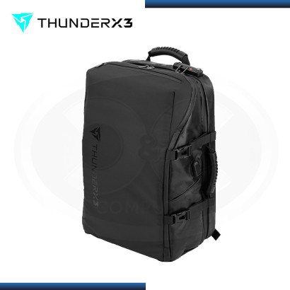 MOCHILA THUNDERX3 B17 GAMING IMPERMEABLE BLACK PARA LAPTOP 17.3"