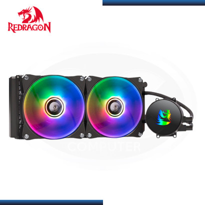 REDRAGON EFFECT X ARGB BLACK REFRIGERACION LIQUIDO AMD/INTEL (PN:CCW-3000)