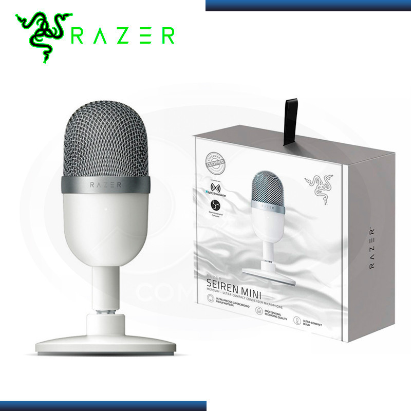 Microphone Razer Seiren Mini-Mercury (RZ19-03450300-R3M1) » SoftCom