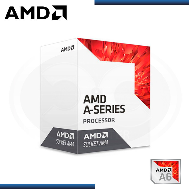 PROCESADOR AMD APU A6-9500 3.50GHZ/1MB 8 CORE AM4 (PN:AD9500AGABBOX)