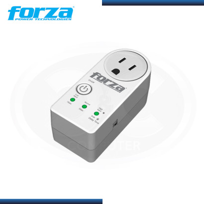 C&C SALE "2x1" : FORZA FVP-1202B WHITE PROTECTOR DE VOLTAJE 1 TOMA