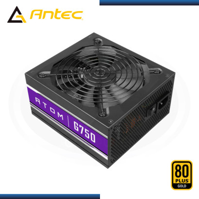 FUENTE ANTEC ATOM G750 750W 80 PLUS GOLD (PN:ATOM G750 GB V2)