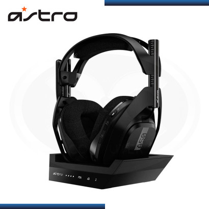 AUDIFONO ASTRO A50 WIRELESS CON MICROFONO + BASE PS4 BLACK (PN:939-001673)