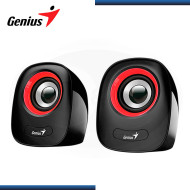 PARLANTE GENIUS SP-Q160 RED USB POWER 6W RMS (PN:31730027401)