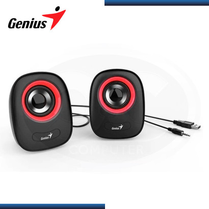 PARLANTE GENIUS SP-Q160 RED USB POWER 6W RMS (PN:31730027401)