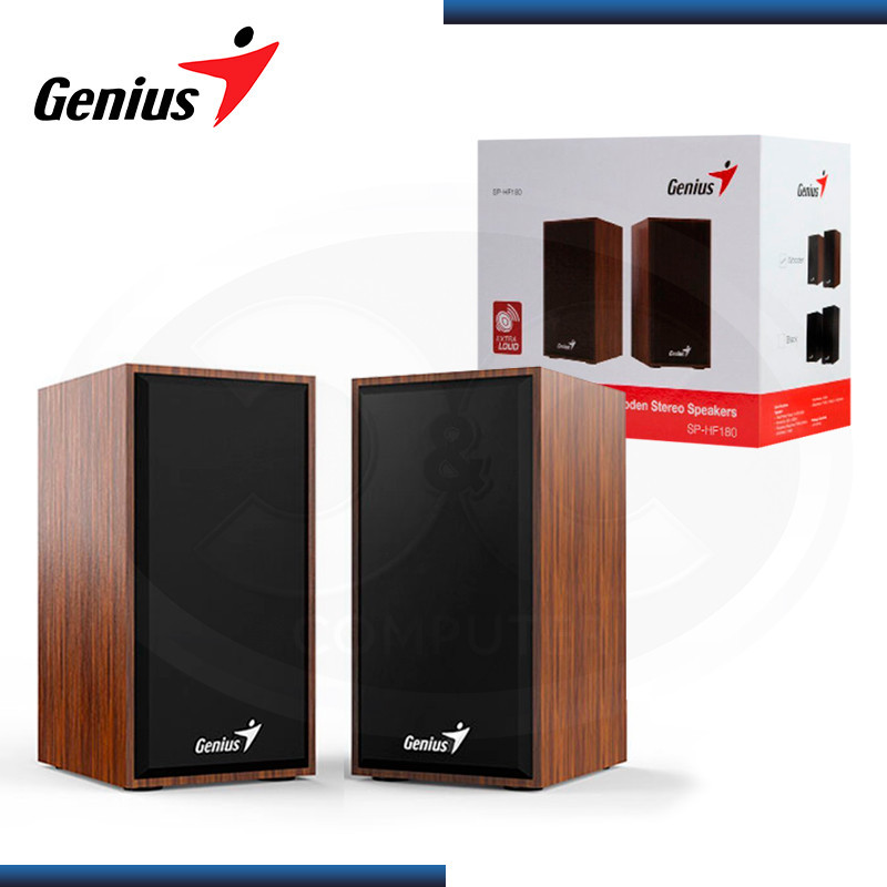 PARLANTE GENIUS SP-HF180 MADERA POWER 6W USB (PN:31730029400)