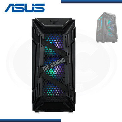CASE ASUS TUF GAMING GT301 RGB SIN FUENTE VIDRIO TEMPLADO USB 3.1 (PN:90DC0040-B48000)