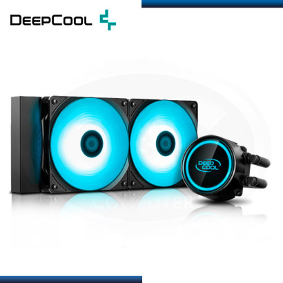 DEEPCOOL GAMMAXX L240T BLUE REFRIGERACION LIQUIDO AMD/INTEL (PN:DP-H12RF-GL240TB)