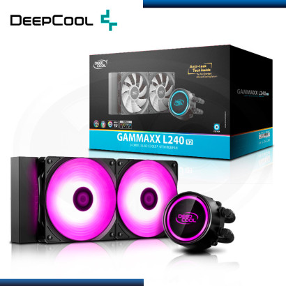 DEEPCOOL GAMMAXX L240 V2 RGB REFRIGERACION LIQUIDO AMD/INTEL (PN:DP-H12RF-GL240V2)