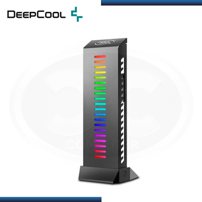 DEEPCOOL ARGB BASE PARA GPU EN VERTICAL BLACK (PN:DP-GH01-ARGB)