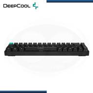 TECLADO DEEPCOOL KG722 65% RGB SWITCH RED MECANICO BLACK INGLES (PN:R-KG722-BK0AN4A-G)