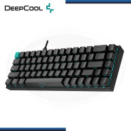 TECLADO DEEPCOOL KG722 65% RGB SWITCH RED MECANICO BLACK INGLES (PN:R-KG722-BK0AN4A-G)