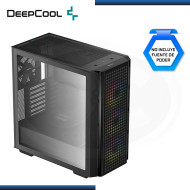 CASE DEEPCOOL CG540 ARGB BLACK SIN FUENTE VIDRIO TEMPLADO USB 3.0 (PN:R-CG540-BKAGE4-G-1)