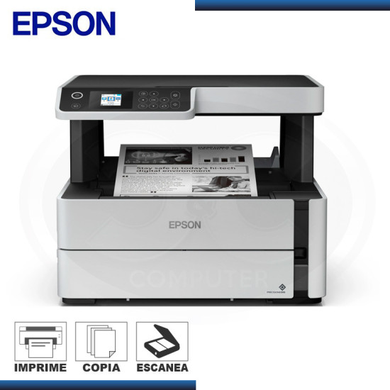 IMPRESORA EPSON ECOTANK M2170 MULTIFUNCIONAL WIFI (PN:C11CH43303)