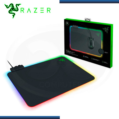 MOUSE PAD RAZER FIREFLY V2 ULTRA THIN RGB CHROMA BLACK USB (PN:RZ02-03020100-R3U1)