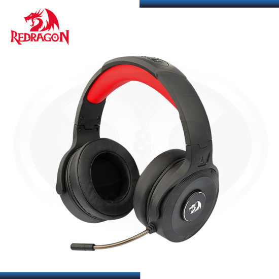 AUDIFONO REDRAGON PELOPS H818 BLACK CON MICROFONO WIRELESS PC/XBOX/PS4