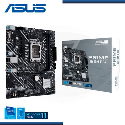 MB ASUS PRIME H610M-E D4 DDR4 LGA 1700 (PN:90MB19N0-M0EAY0)