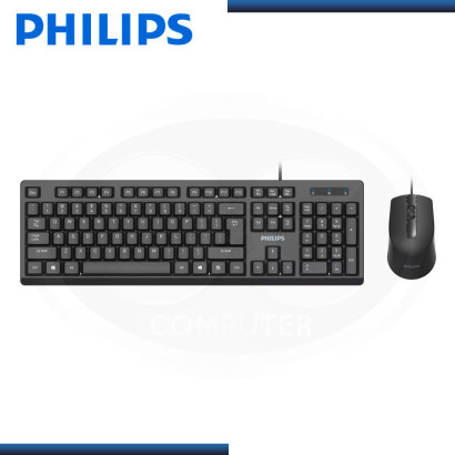 KIT PHILIPS SPT6234/00 TECLADO ESPAÑOL + MOUSE WIRED
