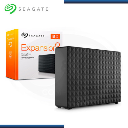 DISCO DURO 8TB EXTERNO SEAGATE EXPANSION DESKTOP 3.5" USB 3.0 (PN:STEB8000100)