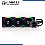 LIAN LI GALAHAD 360 AIO UNI FAN SL BLACK ARGB REFRIGERACION LIQUIDO AMD/INTEL (PN:GA-360SLB BLACK)