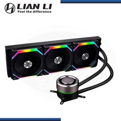 LIAN LI GALAHAD 360 AIO UNI FAN SL BLACK ARGB REFRIGERACION LIQUIDO AMD/INTEL (PN:GA-360SLB BLACK)