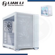 CASE LIAN LI DYNAMIC 011 AIR MINI WHITE SIN FUENTE VIDRIO TEMPLADO USB 3.1/USB 3.0 (PN:011AMW)