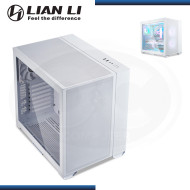 CASE LIAN LI DYNAMIC 011 AIR MINI WHITE SIN FUENTE VIDRIO TEMPLADO USB 3.1/USB 3.0 (PN:011AMW)