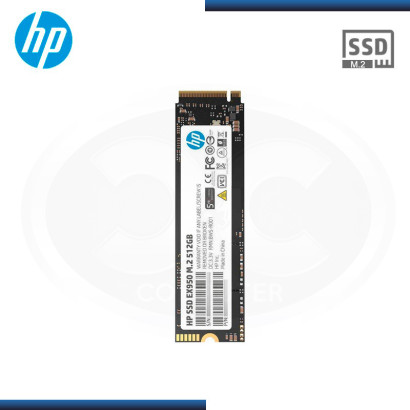 SSD 512GB HP EX950 M.2 2280 NVME 1.3 PCIe GEN 3.0x4