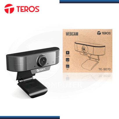 WEBCAM TEROS TE-9070 MICRÓFONO INCORPORADO USB 2.0 (PN:TE-9070)