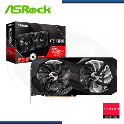 ASROCK RADEON RX 6600 XT CHALLENGER 8GB GDDR6 128BITS OC (PN:90-GA2TZZ-00UANH)