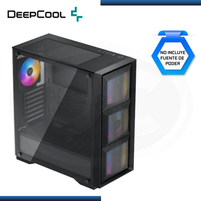 CASE DEEPCOOL MATREXX 50 MESH 4FS ADD RGB SIN FUENTE VIDRIO TEMPLADO USB 3.0/USB 2.0 (PN:DP-ATX-MATREXX50-MESH-4FS)