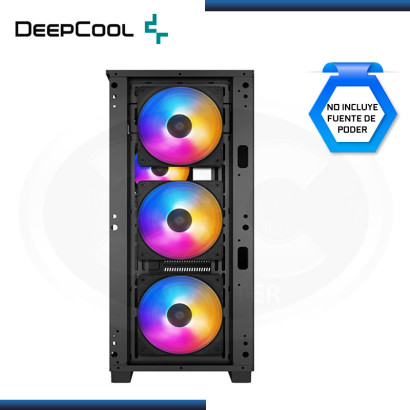 CASE DEEPCOOL MATREXX 50 MESH 4FS TRICOLOR LED SIN FUENTE VIDRIO TEMPLADO USB 3.0/USB 2.0 (PN:DP-ATX-MATREXX50-MESH-4FS)