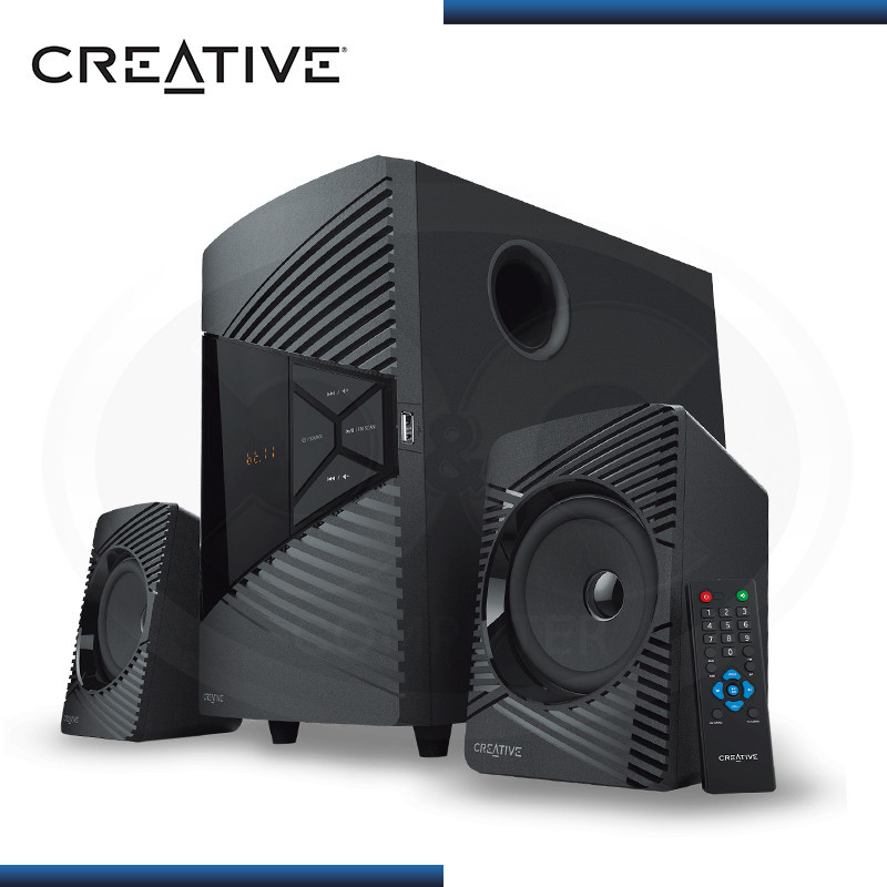 PARLANTE CREATIVE SBS E2500 BLACK SISTEMA 2.1 (PN:51MF0485AA001)